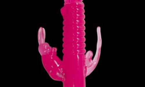 top-cat-8-inch-ribbed-bunny-vibe-pink